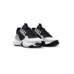 Fashion, accesorii si bijuterii - Copii - Incaltaminte copii - Sneakers si tenisi copii - Pantofi sport Under Armor Gs Lockdown 6 38 EU Alb/Negru - Infinity.ro