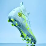 Sport si Outdoor - Echipament Sportiv - Incaltaminte sport - Pantofi sport - Ghete de fotbal MBrands, 8.2 cu glezna, crampoane, culoarea verde 44 - Infinity.ro