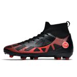 Sport si Outdoor - Echipament Sportiv - Incaltaminte sport - Pantofi sport - Ghete de fotbal MBrands, 8.2 cu glezna, crampoane, culoare negru 40 - Infinity.ro