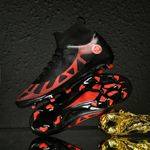Sport si Outdoor - Echipament Sportiv - Incaltaminte sport - Pantofi sport - Ghete de fotbal MBrands, 8.2 cu glezna, crampoane, culoare negru 40 - Infinity.ro
