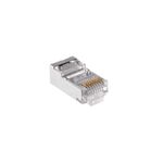 PC, gaming si accesorii - Retelistica - Cabluri si accesorii - Set mufe RJ45 8p8c Cat.5 cu ecrananare 100buc - Infinity.ro