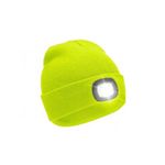 Fashion, accesorii si bijuterii - Barbati - Accesorii barbati - Caciuli si sepci barbati - Caciula unisex cu LED reincarcabil, galben, marime universala, Vivo BB-HL168 - Infinity.ro