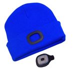 Fashion, accesorii si bijuterii - Barbati - Accesorii barbati - Caciuli si sepci barbati - Caciula unisex cu LED reincarcabil, albastru, Vivo BB-HL165 - Infinity.ro