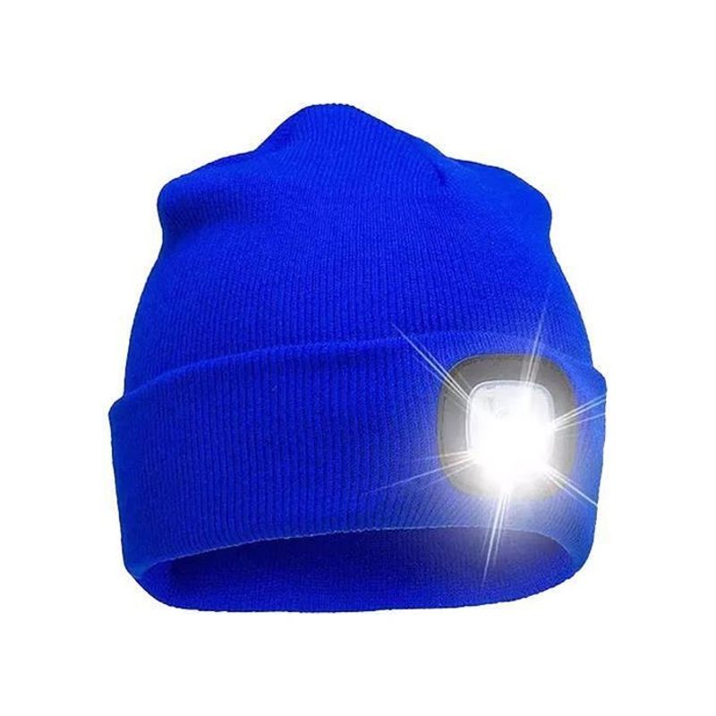 Fashion, accesorii si bijuterii - Barbati - Accesorii barbati - Caciuli si sepci barbati - Caciula unisex cu LED reincarcabil, albastru, Vivo BB-HL165 - Infinity.ro