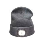 Fashion, accesorii si bijuterii - Barbati - Accesorii barbati - Caciuli si sepci barbati - Caciula unisex cu LED reincarcabil, gri, marime universala, Vivo BB-HL164 - Infinity.ro