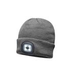 Fashion, accesorii si bijuterii - Barbati - Accesorii barbati - Caciuli si sepci barbati - Caciula unisex cu LED reincarcabil, gri, marime universala, Vivo BB-HL164 - Infinity.ro