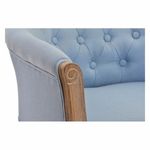 Casa si Gradina - Textile si covoare - Huse pentru mobilier - Fotoliu DKD Home Decor Albastru Poliester Lemn (58 x 56 x 69 cm) - Infinity.ro