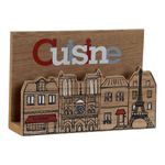 Casa si Gradina - Bucatarie si vesela - Organizare si depozitare bucatarie - Dispensere detergent - Suport pentru Servetele DKD Home Decor Cusine Multicolor Lemn Lemn MDF 16 x 11 x 5 cm - Infinity.ro