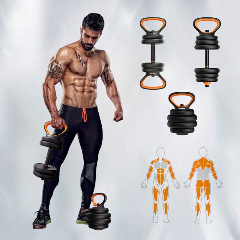 Sport si Outdoor - Fitness - Greutati si echipament - Kituri, gantere si dumbell - Kit Kettlebell si Dumbbell Xiaomi 30 Kg 30 Kg - Infinity.ro