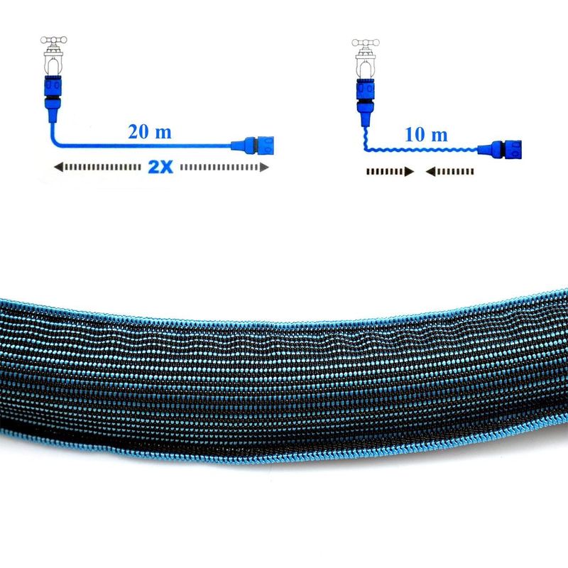 Casa si Gradina - Gradinarit si plante - Instalatii si accesorii pentru irigatii - Furtunuri de gradina si accesorii - Furtun de gradina, extensibil, cu pistol de stropit, 1/2", 10-20 m, Aquacraft - Infinity.ro