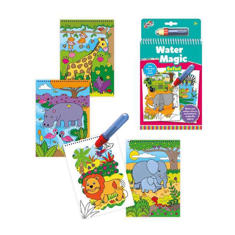 Jucarii, Copii si Bebe - Jucarii si jocuri - Jucarii & jocuri educative - Seturi pictura si desen - Bloc cu Desene pentru Colorat Water Magic Diset A3079H - Infinity.ro