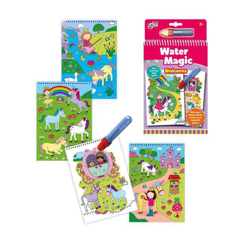 Jucarii, Copii si Bebe - Jucarii si jocuri - Jucarii & jocuri educative - Seturi pictura si desen - Bloc cu Desene pentru Colorat Water Magic Diset A3079H - Infinity.ro