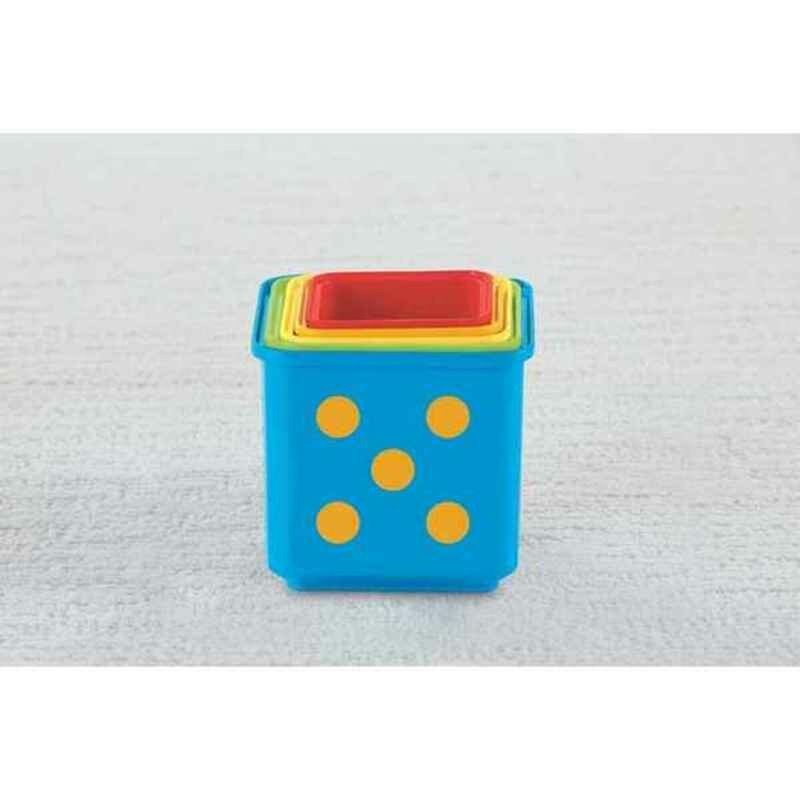 Jucarii, Copii si Bebe - Jucarii si jocuri - Seturi de constructie si cuburi - Seturi de constructie - Set de Constructie Mattel Stack and Discover - Infinity.ro