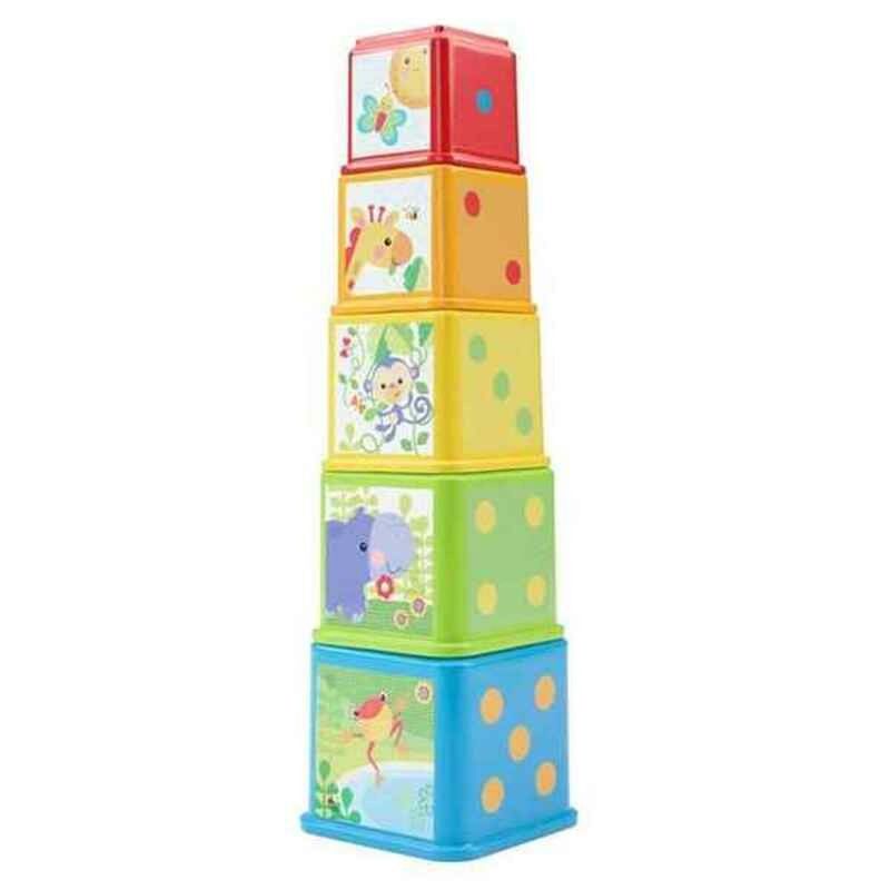 Jucarii, Copii si Bebe - Jucarii si jocuri - Seturi de constructie si cuburi - Seturi de constructie - Set de Constructie Mattel Stack and Discover - Infinity.ro