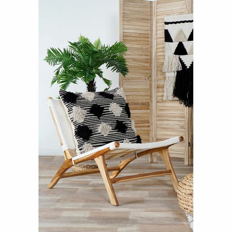 Casa si Gradina - Textile si covoare - Huse pentru mobilier - Fotoliu DKD Home Decor Alb PVC Tec (65 x 80 x 68 cm) - Infinity.ro