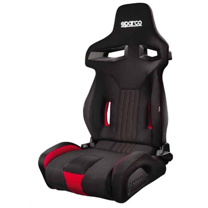 Auto si Moto/Piese auto si accesorii/Interior auto/Scaune si banchete - Scaun de curse Sparco 009011NRRS Masina Negru Rosu - Infinity.ro