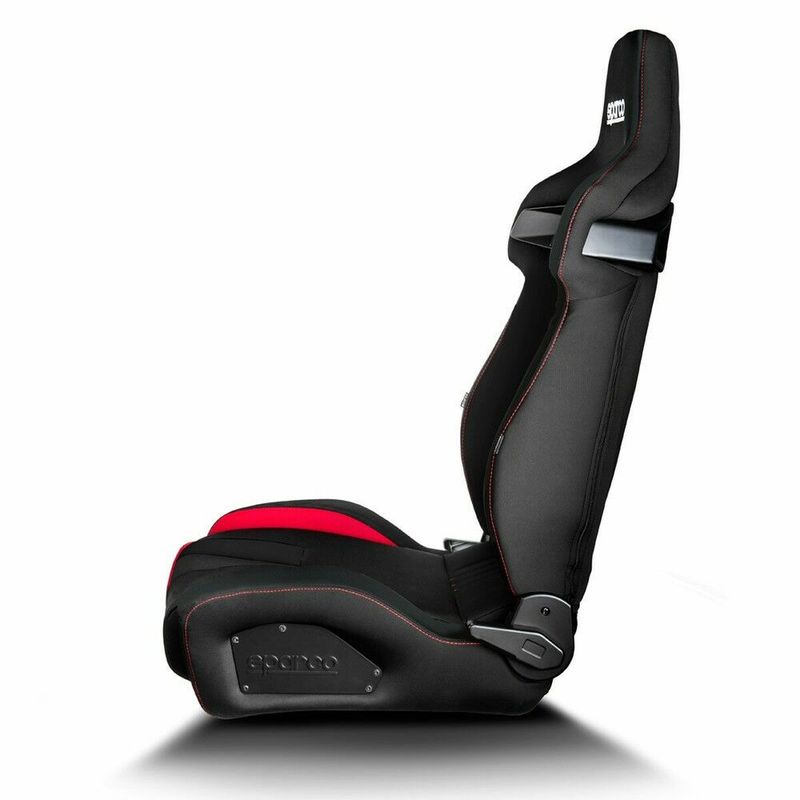 Auto si Moto/Piese auto si accesorii/Interior auto/Scaune si banchete - Scaun de curse Sparco 009011NRRS Masina Negru Rosu - Infinity.ro