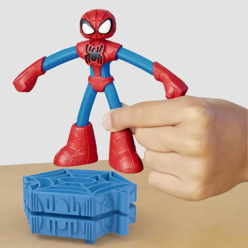 Jucarii, Copii si Bebe - Jucarii si jocuri - Figurine - Set 2 figurine batalie cu lansator si sulita, Spiderman - Infinity.ro