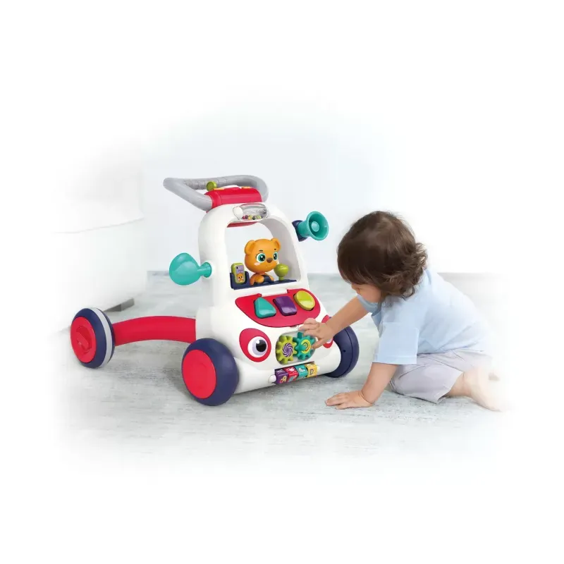 Jucarii, Copii si Bebe - Carucioare si articole de transport - Premergatoare - Antemergator multicolor si centru de activitati interactive - Infinity.ro