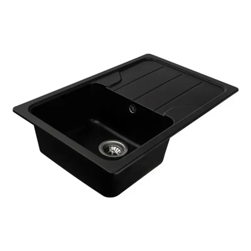 Casa si Gradina - Sanitare - Chiuveta bucatarie si accesorii - Chiuvete bucatarie - Chiuveta din compozit de granit pentru bucatarie, 775 x 497 mm - Infinity.ro