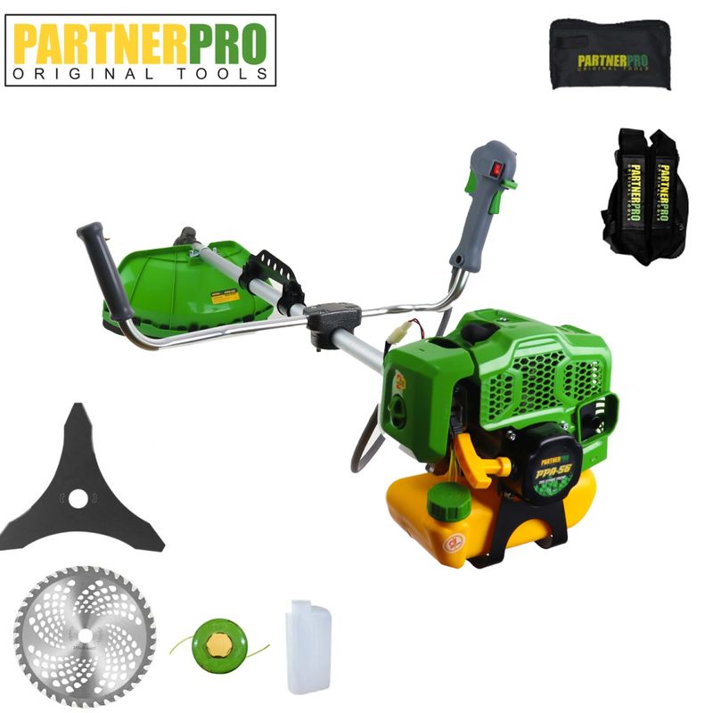 Casa si Gradina - Gradinarit si plante - Utilaje gradina - Coase electrice si motocoase - Motocoasa benzina PartnerPro PPA-56, 2T, 5.8 CP, 10000 rpm - Infinity.ro