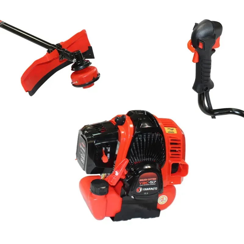 Casa si Gradina - Gradinarit si plante - Utilaje gradina - Coase electrice si motocoase - Motocoasa pe benzina Yamamoto YBC-57 6CP, 52CC, 2T - Infinity.ro
