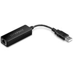 PC, gaming si accesorii/Retelistica/Media convertoare - Adaptor USB la Ethernet Trendnet TU2-ET100 - Infinity.ro