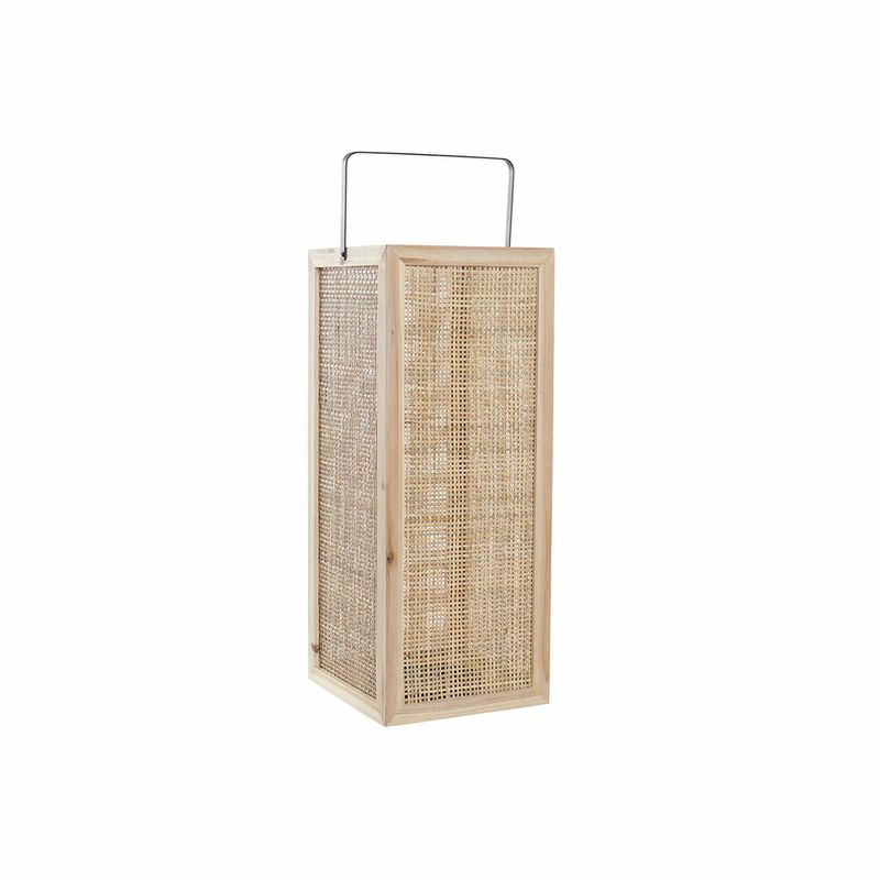 Casa si Gradina - Decoratiuni - Aromaterapie si lumanari - Suporturi lumanari - Lucerna DKD Home Decor LD-181413 20,5 x 21,3 x 61 cm Natural Negru - Infinity.ro