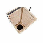 Casa si Gradina - Decoratiuni - Aromaterapie si lumanari - Suporturi lumanari - Lucerna DKD Home Decor LD-181413 20,5 x 21,3 x 61 cm Natural Negru - Infinity.ro