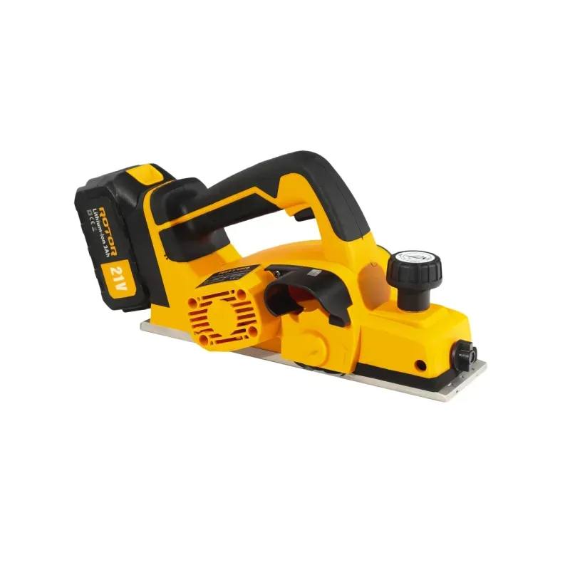 Casa si Gradina - Constructii - Scule electrice si accesorii - Rindele electrice - Rindea pe acumulator ROTOR REP21, 21V/3Ah, 500 W, 16000 rot/min ,Brushless - Infinity.ro