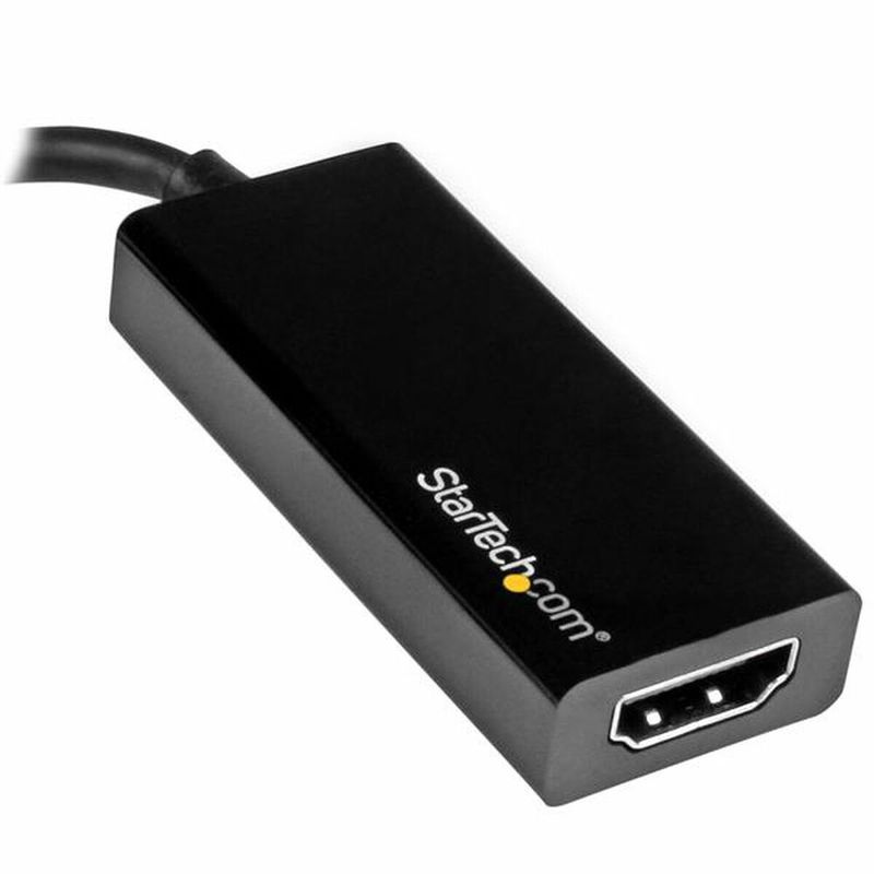 PC, gaming si accesorii/Retelistica/Media convertoare - Adaptor USB C la HDMI Startech CDP2HD 4K Ultra HD Negru - Infinity.ro