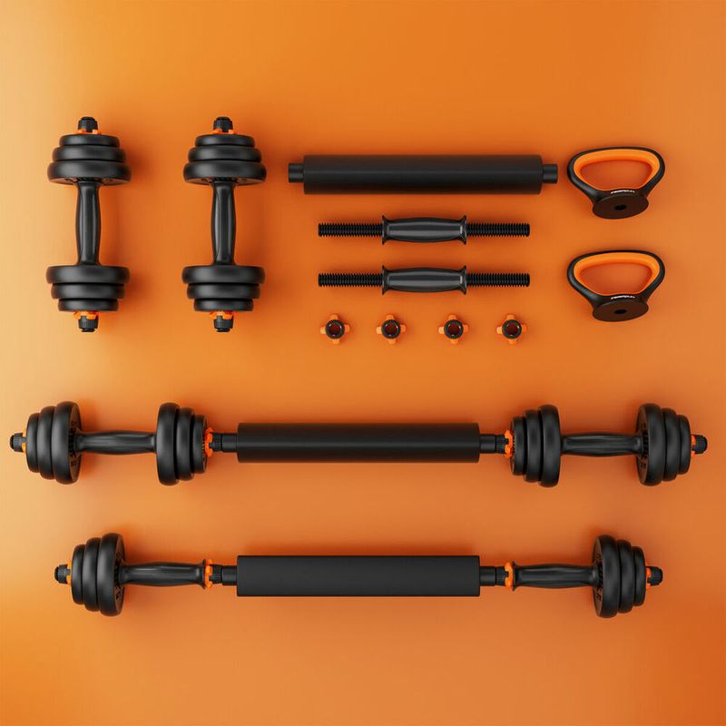 Sport si Outdoor - Fitness - Greutati si echipament - Kituri, gantere si dumbell - Gantere Xiaomi FED 40 kg Multicolor - Infinity.ro