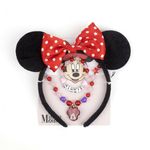 Casa si Gradina - Decoratiuni - Decoratiuni petrecere - Masti si costume carnaval - Set de accesorii Minnie Mouse Multicolor 3 Piese - Infinity.ro