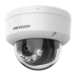 Casa si Gradina - Electrice - Smart Home - Camere de supraveghere - Sistem supraveghere IP Hikvision 8 camere 4K IR 30m lumina alba 30m lentila 2.8mm microfon, NVR 8 canale PoE - Infinity.ro