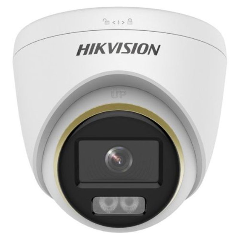 Casa si Gradina - Electrice - Smart Home - Camere de supraveghere - Camera supraveghere analog 5MP 3K, lentila 2.8mm, IR 40m, lumina alba 40m, ColorVu, Smart-Hybrid light, IP67, Hikvision - Infinity.ro