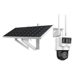 Casa si Gradina - Electrice - Smart Home - Camere de supraveghere - Camera PT IP, 4MP, 4G, 2.8mm, IR 30m, Audio, PIR+Radar, Panou solar, Acumulator, Hikvision - Infinity.ro