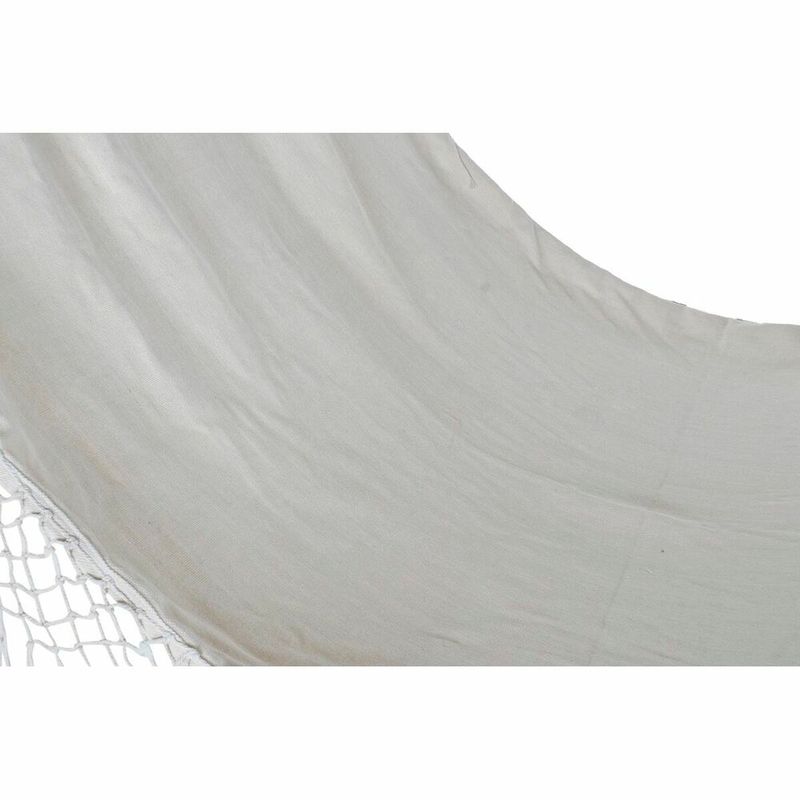 Casa si Gradina - Mobilier - Mobilier copii - Balansoare, leagane si hamace - Hamac DKD Home Decor Bej Poliester Bumbac Pin Franjuri (280 x 100 x 130 cm) - Infinity.ro