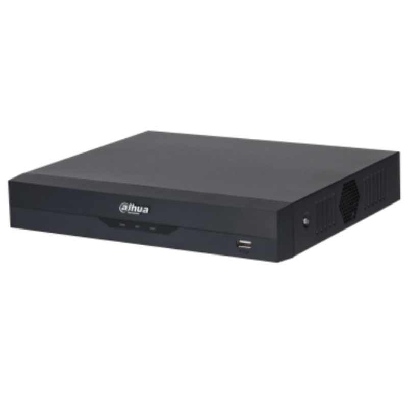 Casa si Gradina - Electrice - Smart Home - Camere de supraveghere - Kit supraveghere Dahua 4 camere 4MP Microfon PoE lentila 2.8mm IR 40m Lumina Alba 30m, NVR 4 canale PoE 8MP si cablu UTP - Infinity.ro