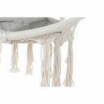 Casa si Gradina - Mobilier - Mobilier copii - Balansoare, leagane si hamace - Hamac DKD Home Decor Bej Gri Castaniu 82 x 62 x 123 cm (82 x 62 x 123 cm) - Infinity.ro