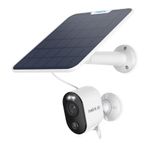Casa si Gradina - Electrice - Smart Home - Camere de supraveghere - Camera IP 4 MP, Wi-Fi, IR 10 m, color noaptea, lentila 4mm, PIR, sirena, IP65, 6000mAh, slot card, microfon, panou solar - Infinity.ro