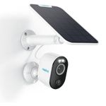 Casa si Gradina - Electrice - Smart Home - Camere de supraveghere - Camera IP 4 MP, Wi-Fi, IR 10 m, color noaptea, lentila 4mm, PIR, sirena, IP65, 6000mAh, slot card, microfon, panou solar - Infinity.ro