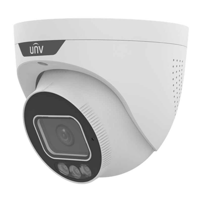 Casa si Gradina - Electrice - Smart Home - Camere de supraveghere - Camera supraveghere IP, 8MP, ColorHunter, lentila 2.8mm, IR 30m, WL 30m, Audio, Alarma, PoE, UNV - Infinity.ro