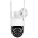 Casa si Gradina - Electrice - Smart Home - Camere de supraveghere - Camera supraveghere IP PTZ Wi-Fi, Exterior, 5 MP, IR 10 m, Slot Card SD, Microfon, Difuzor - Kruger&Matz Connect C110 - Infinity.ro