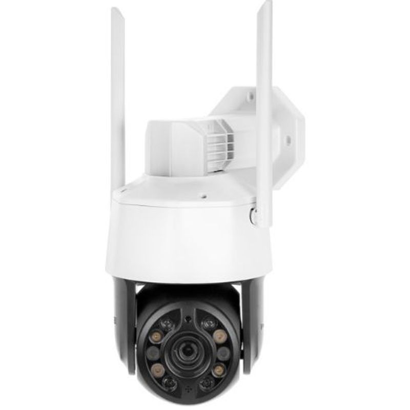 Casa si Gradina - Electrice - Smart Home - Camere de supraveghere - Camera supraveghere IP PTZ Wi-Fi, Exterior, 5 MP, IR 10 m, Slot Card SD, Microfon, Difuzor - Kruger&Matz Connect C110 - Infinity.ro