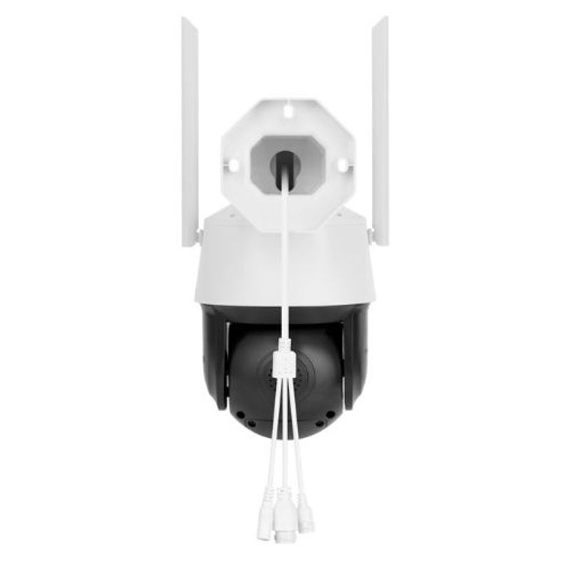Casa si Gradina - Electrice - Smart Home - Camere de supraveghere - Camera supraveghere IP PTZ Wi-Fi, Exterior, 5 MP, IR 10 m, Slot Card SD, Microfon, Difuzor - Kruger&Matz Connect C110 - Infinity.ro