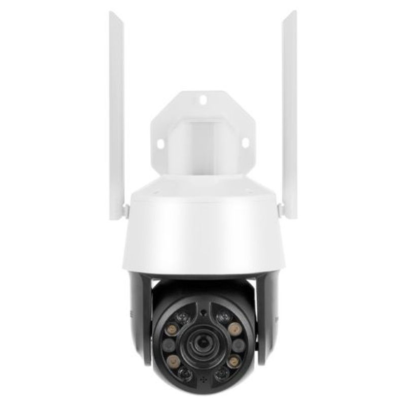 Casa si Gradina - Electrice - Smart Home - Camere de supraveghere - Camera supraveghere IP PTZ Wi-Fi, Exterior, 5 MP, IR 10 m, Slot Card SD, Microfon, Difuzor - Kruger&Matz Connect C110 - Infinity.ro