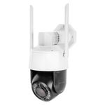 Casa si Gradina - Electrice - Smart Home - Camere de supraveghere - Camera supraveghere IP PTZ Wi-Fi, Exterior, 5 MP, IR 10 m, Slot Card SD, Microfon, Difuzor - Kruger&Matz Connect C110 - Infinity.ro