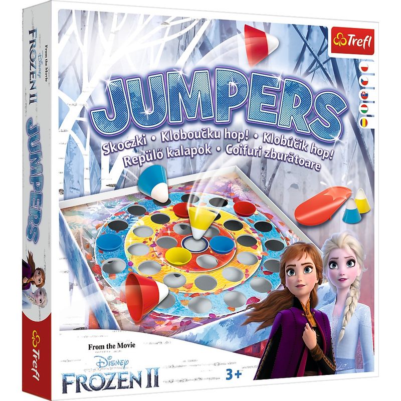 Jucarii, Copii si Bebe - Jucarii si jocuri - Jocuri si puzzle - Jocuri de societate - Joc Jumpers, Frozen 2 - Infinity.ro
