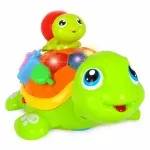 Jucarii, Copii si Bebe - Jucarii si jocuri - Jucarii bebelusi - Jucarii interactive bebelusi - Set broscute testoase interactive cu sunete si lumini - Infinity.ro