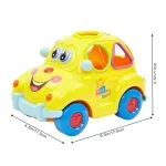 Jucarii, Copii si Bebe - Jucarii si jocuri - Jucarii bebelusi - Jucarii interactive bebelusi - Masinuta fructelor cu forme, lumini si sunete pentru bebelusi - Infinity.ro